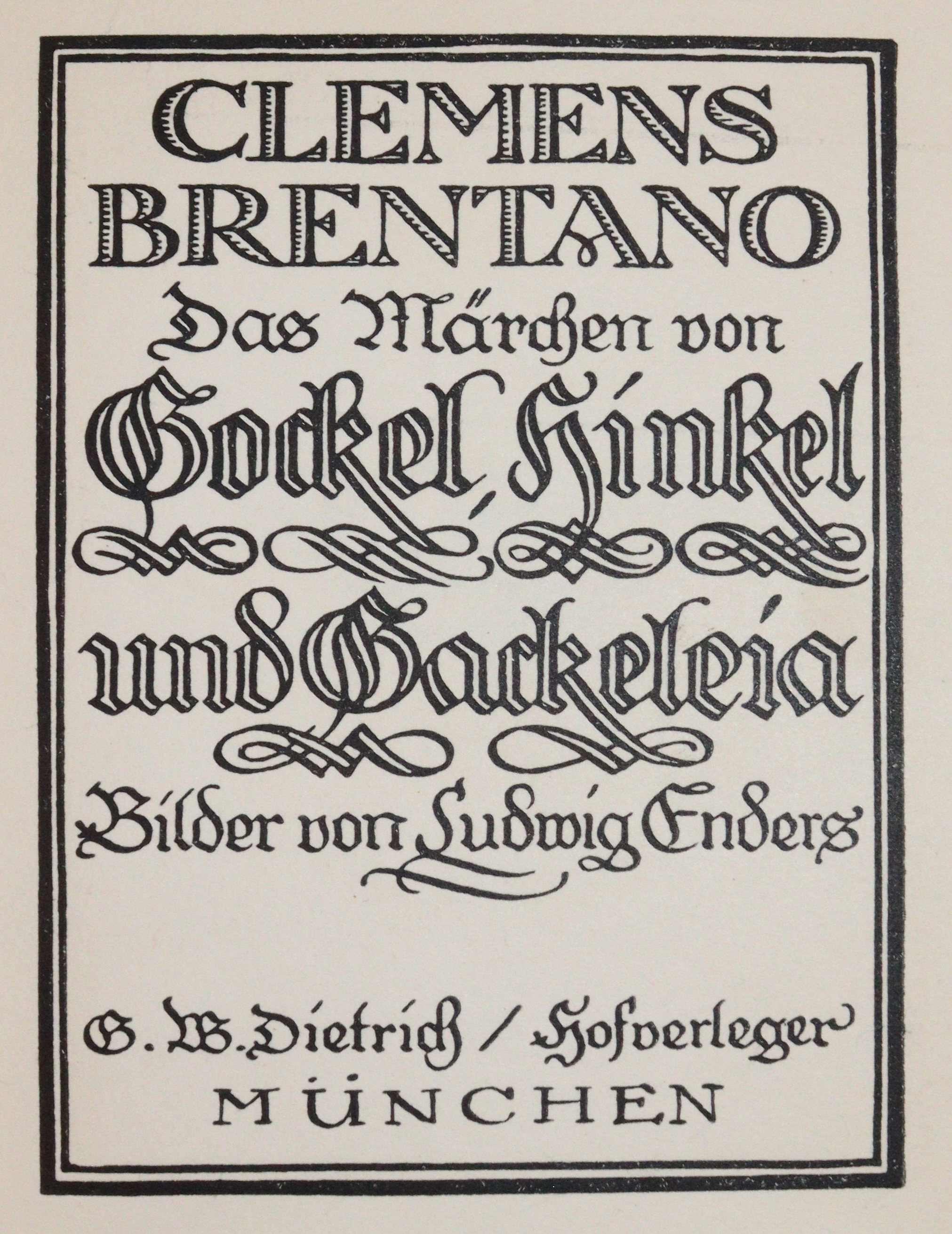 Brentano,C. | Bild Nr.1