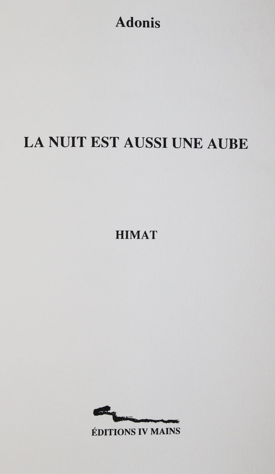 Adonis (d.i. A.Velter). | Bild Nr.1