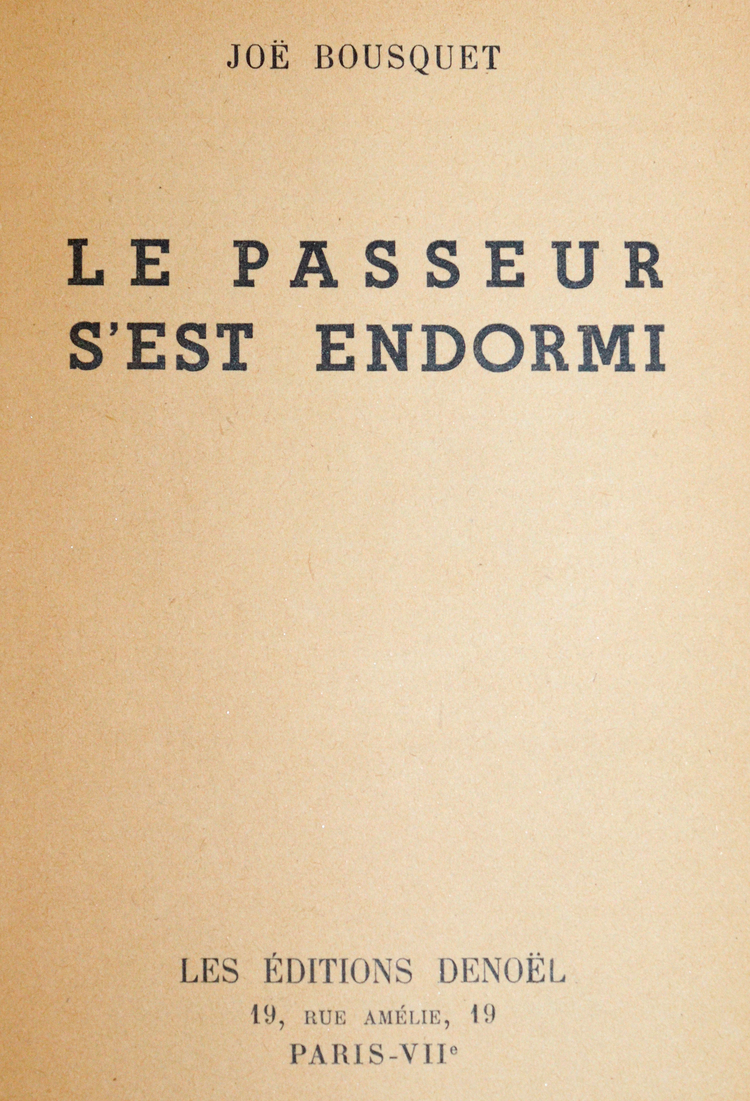 Bousquet,J. | Bild Nr.1