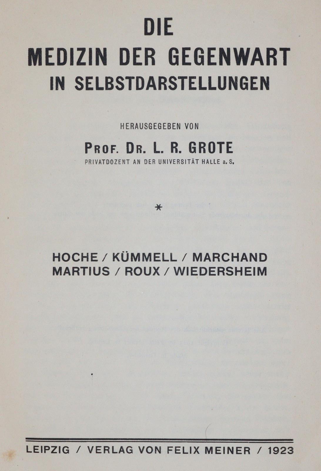 Grote,L.R. (Hrsg.). | Bild Nr.1