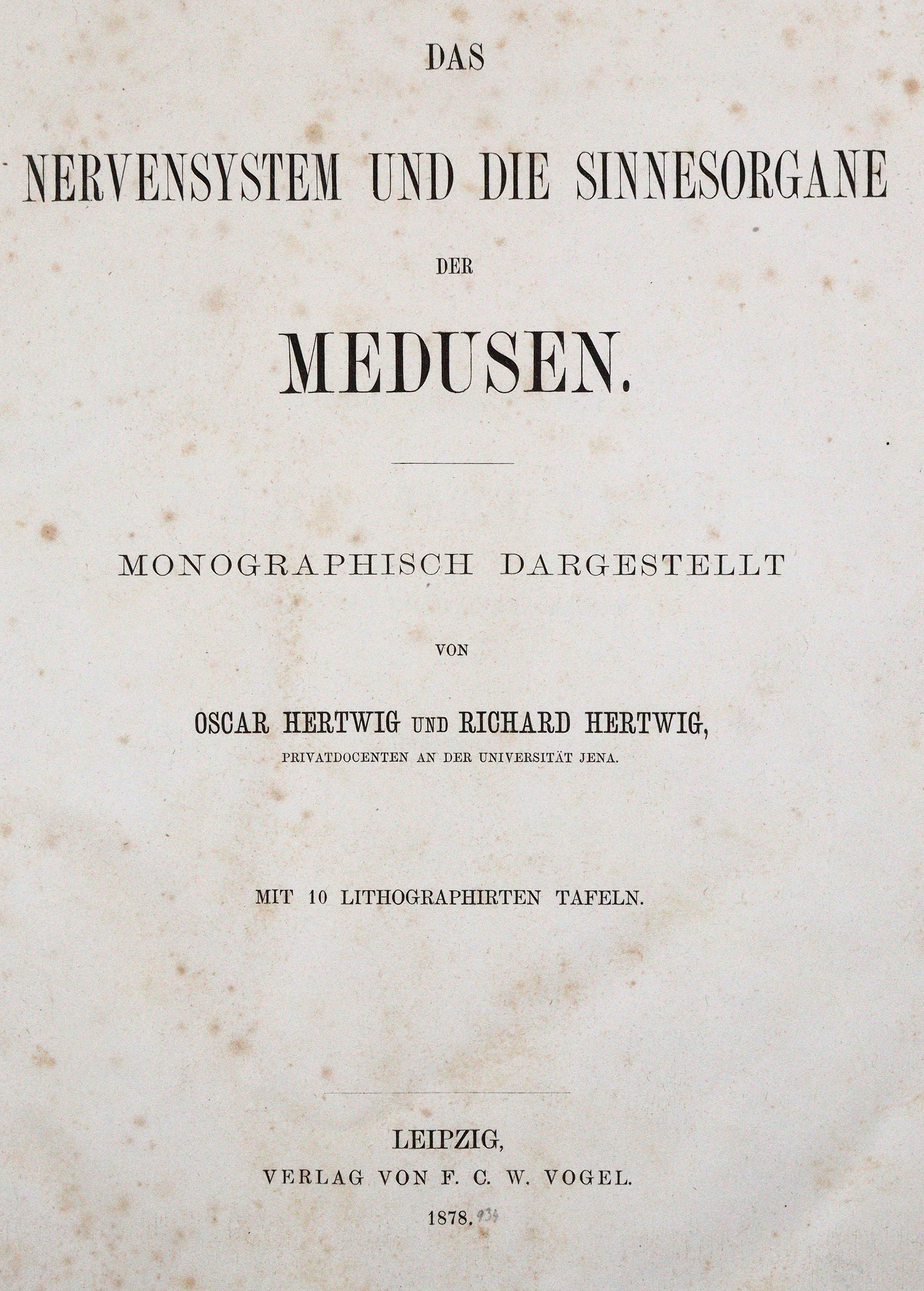 Hertwig,O. u. R.Hertwig. | Bild Nr.1