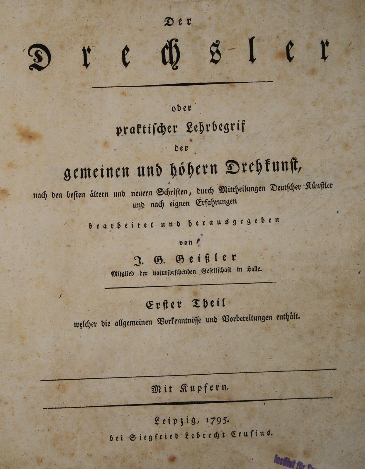 Geissler,J.G. | Bild Nr.1