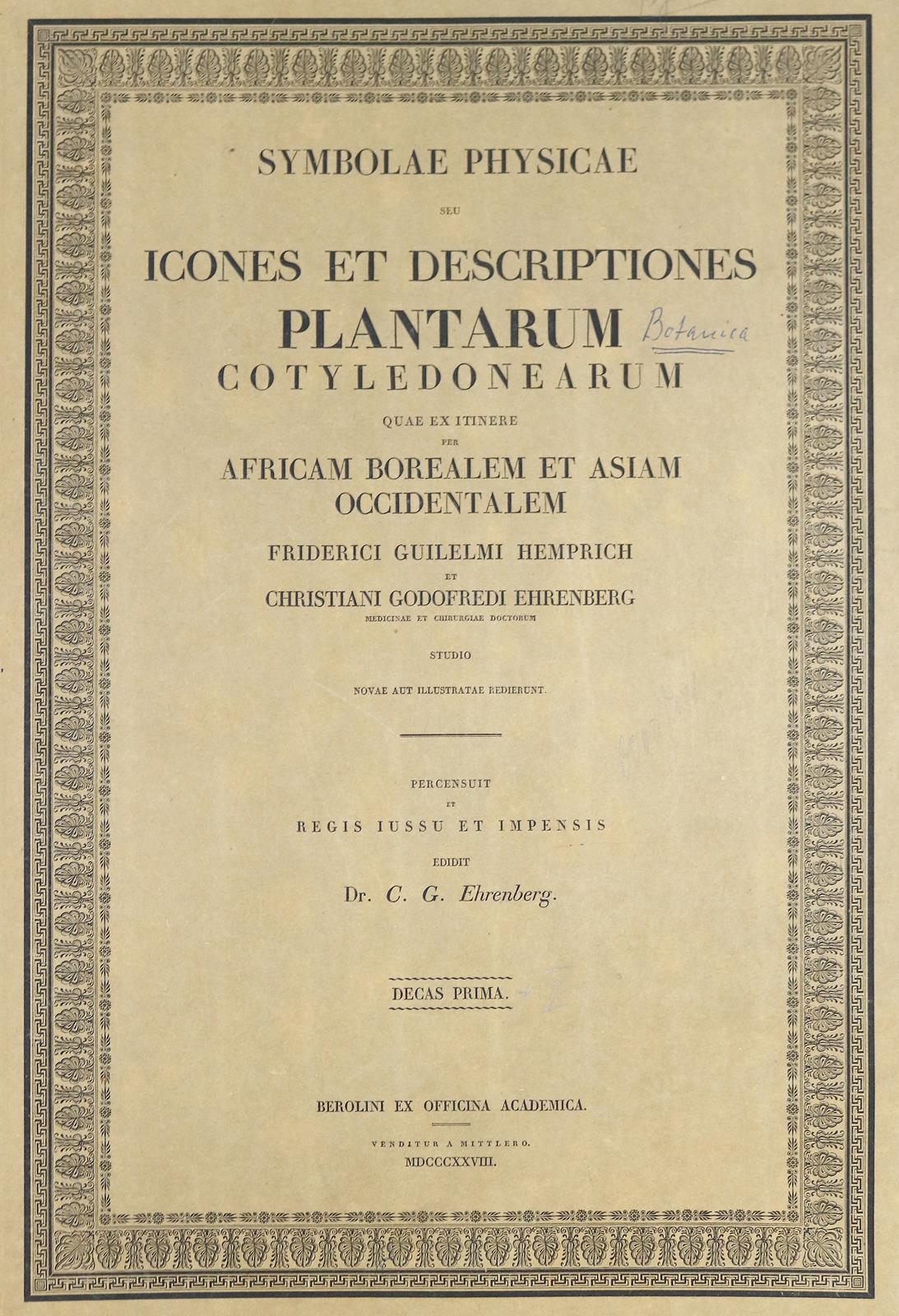 Ehrenberg,C.G. | Bild Nr.4