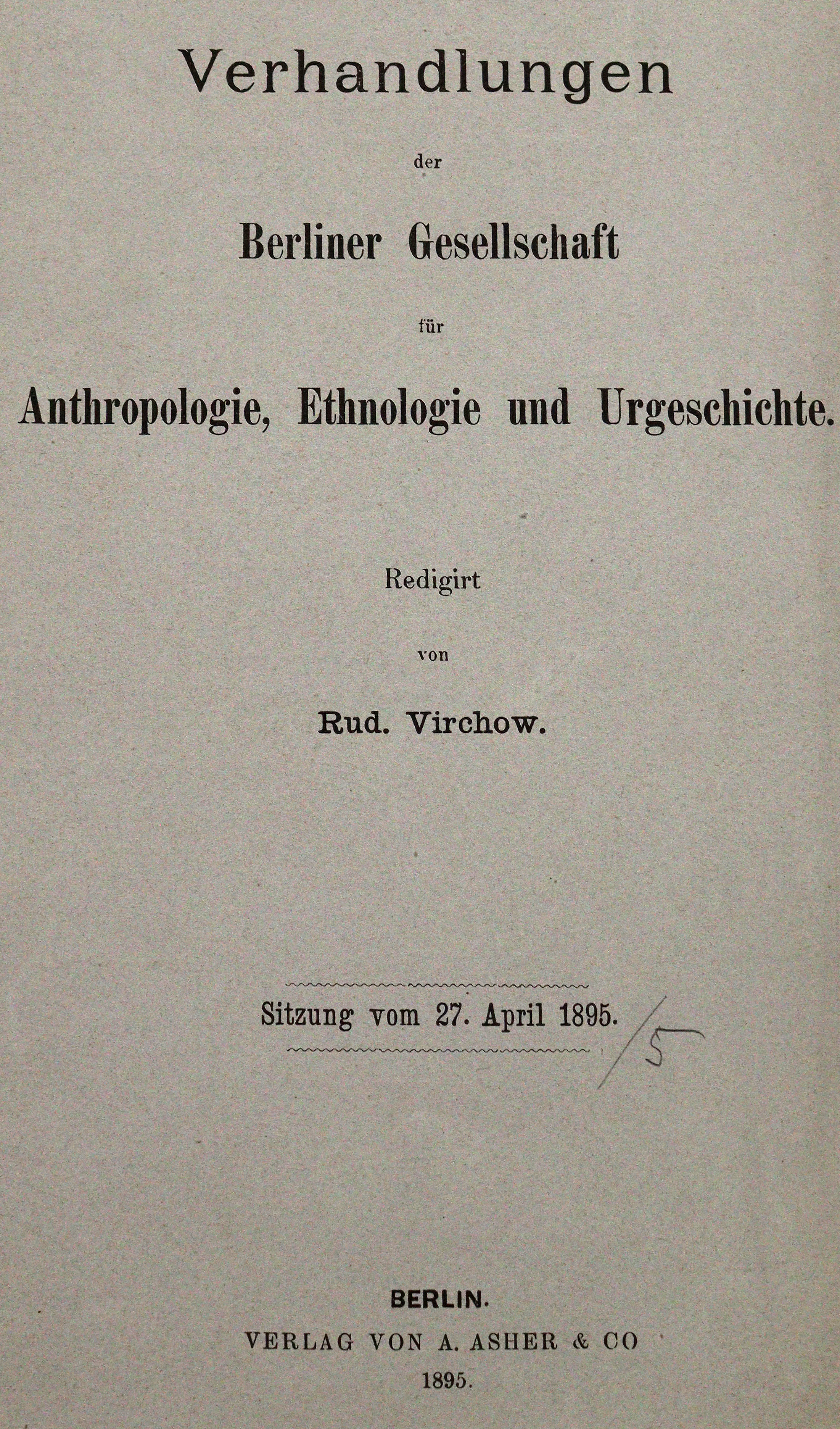 Virchow,R. (Hrsg.). | Bild Nr.1