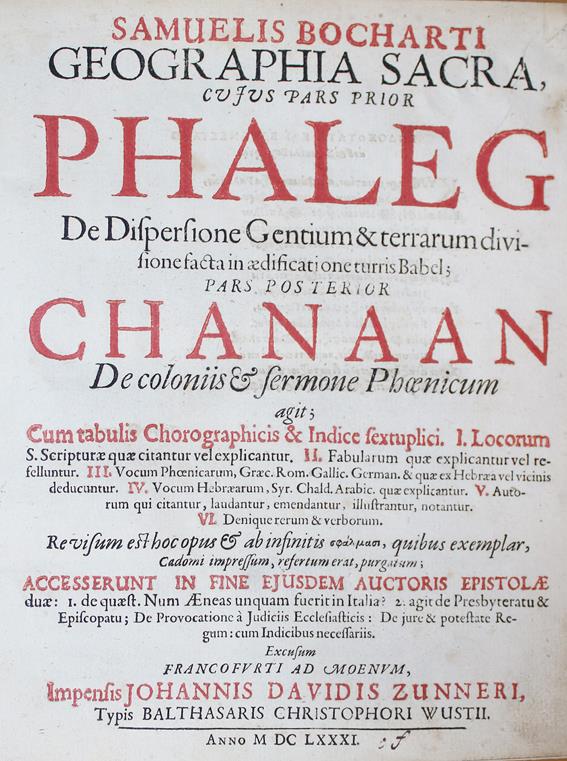 Bochart,S. | Bild Nr.1