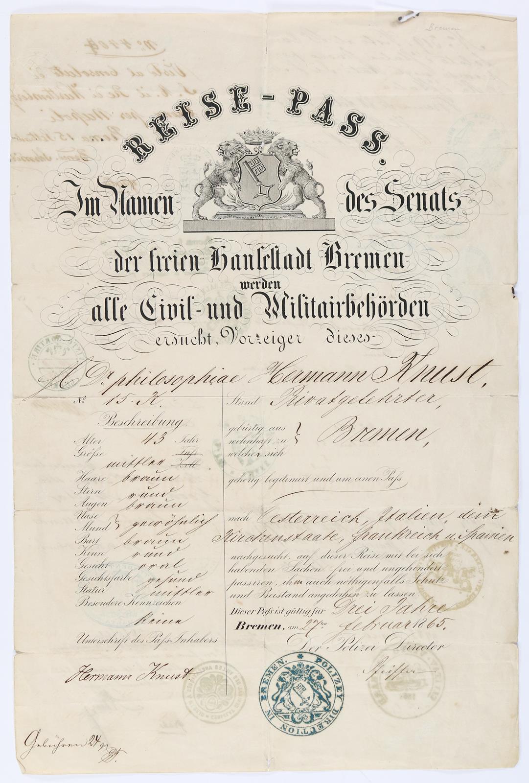 Reisepass | Bild Nr.1