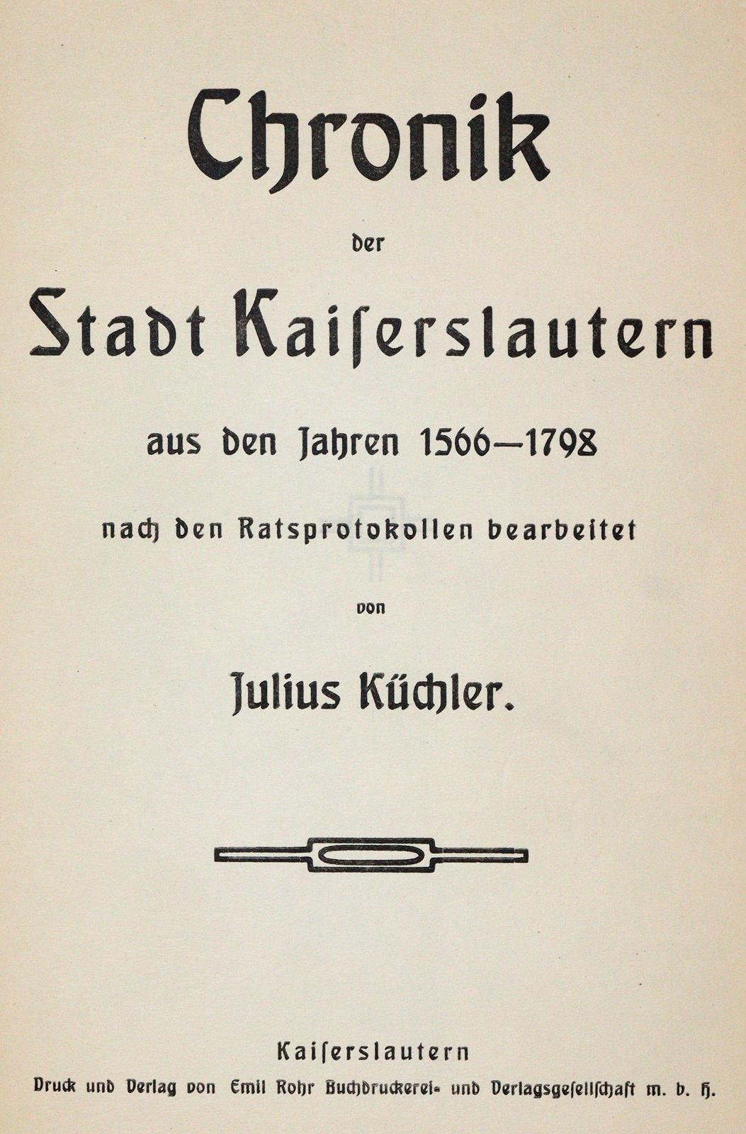 Kaiserslautern. | Bild Nr.1