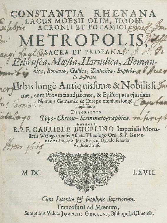 Bucelinus,G. | Bild Nr.1