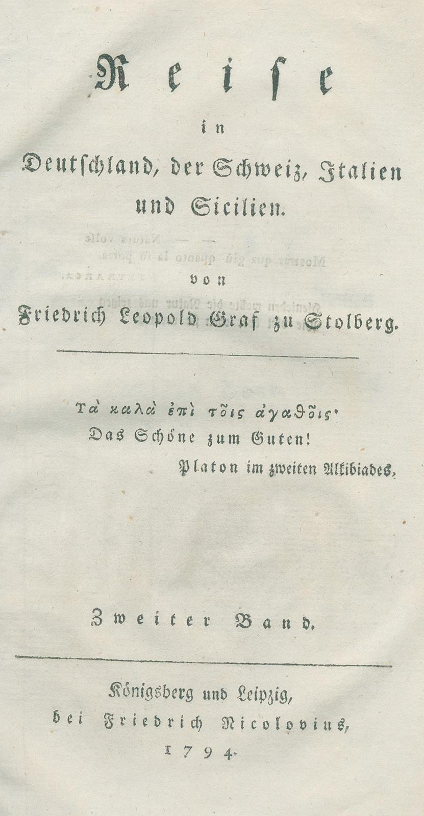 Stolberg,F.L.zu. | Bild Nr.1