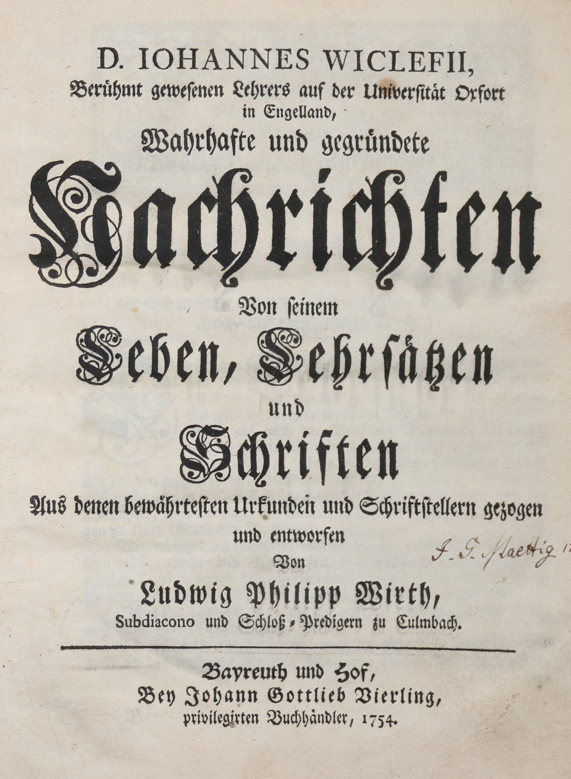 Wirth,L.P. | Bild Nr.1