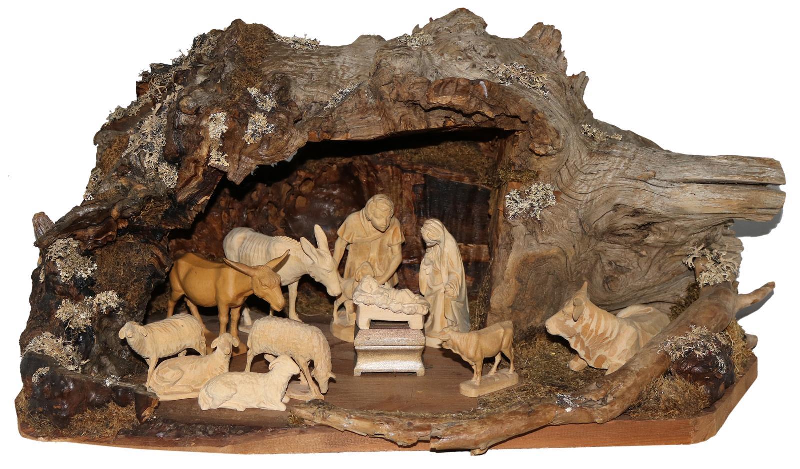 Krippe um 1900. | Bild Nr.1