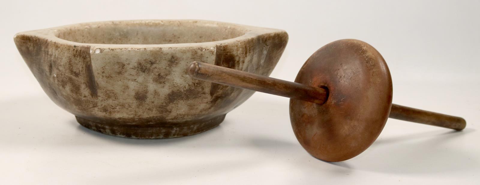 Marmormörser, | Bild Nr.2