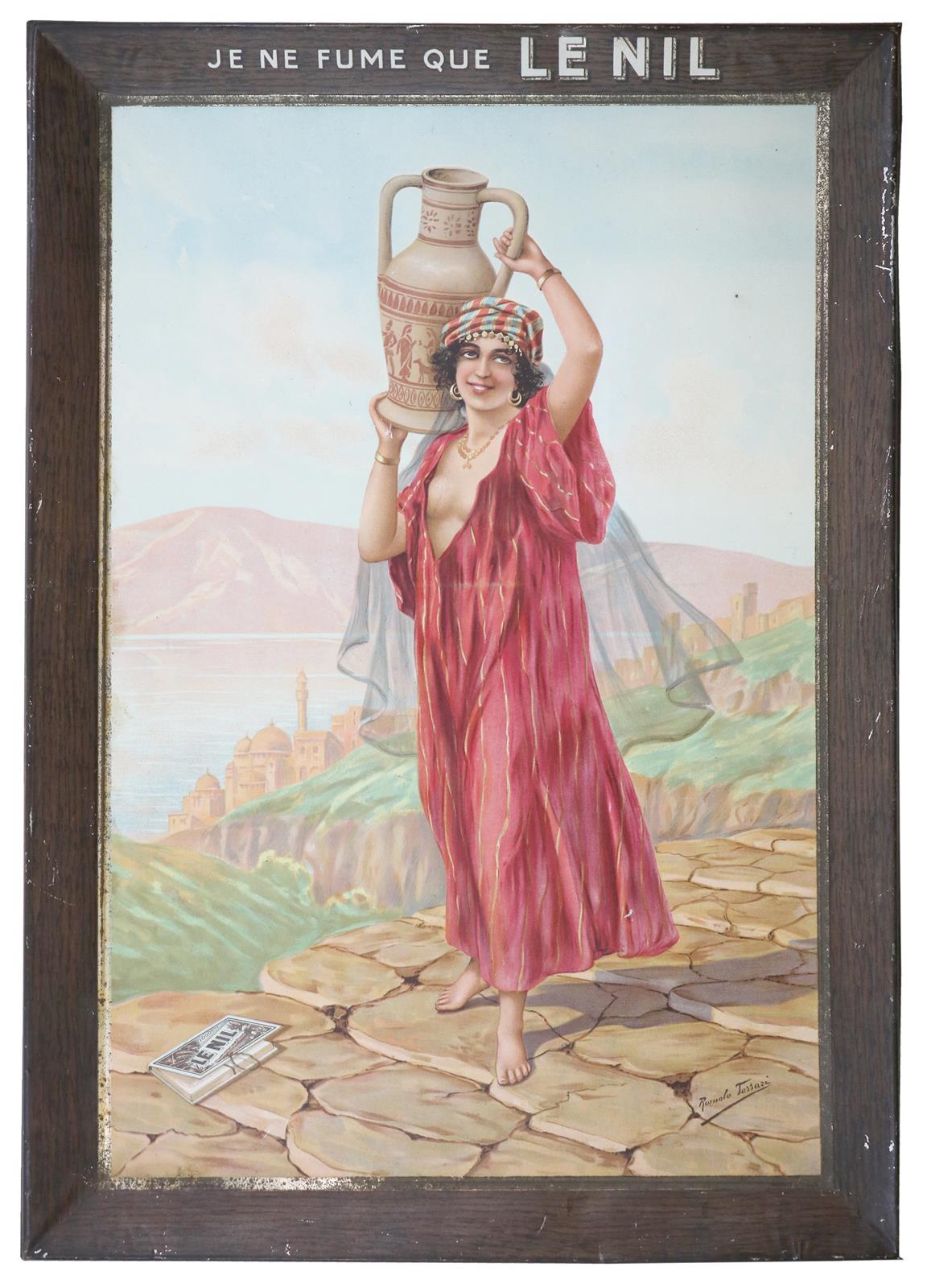 Werbeschild Nil Zigaretten. | Bild Nr.1