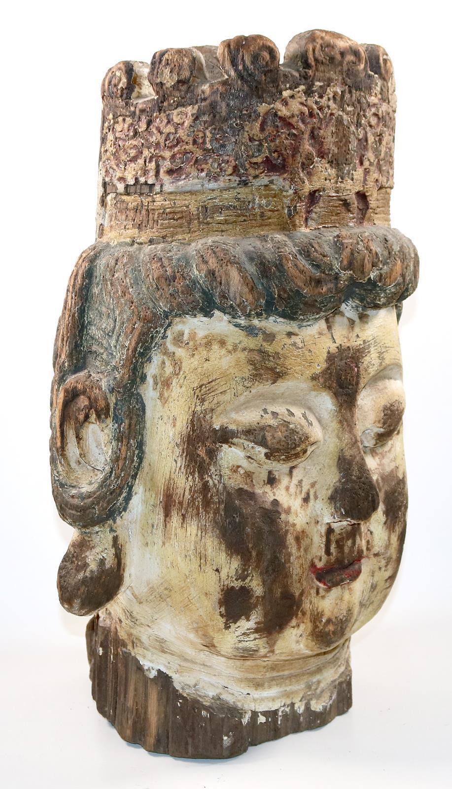 Kopf der Guanyin. | Bild Nr.2