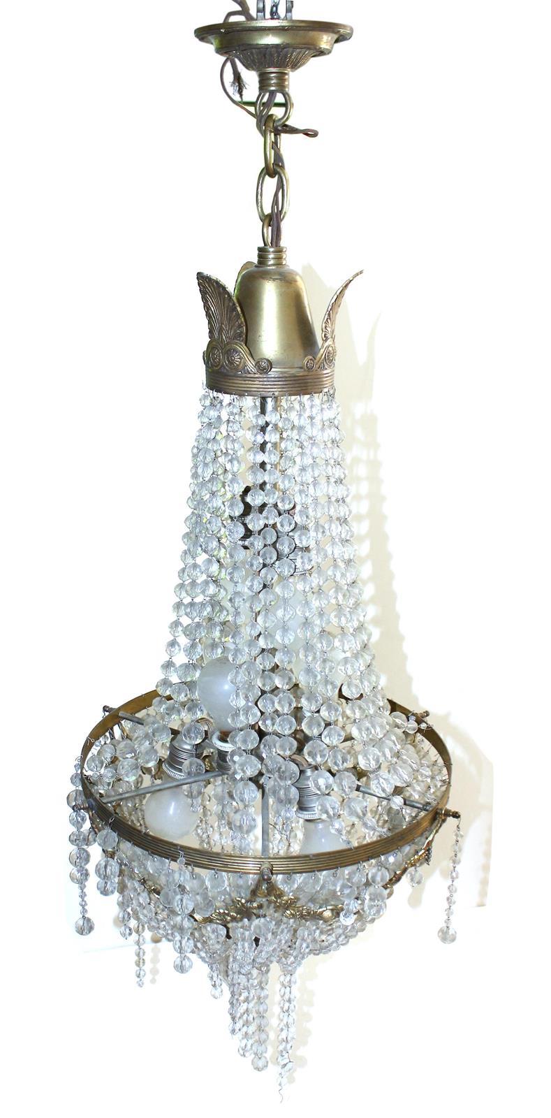 Kristall-Lüster Empire. | Bild Nr.1