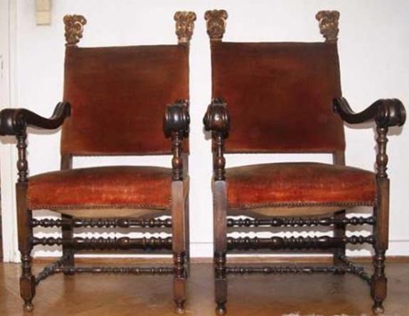 Paar Armlehnsessel. | Bild Nr.1