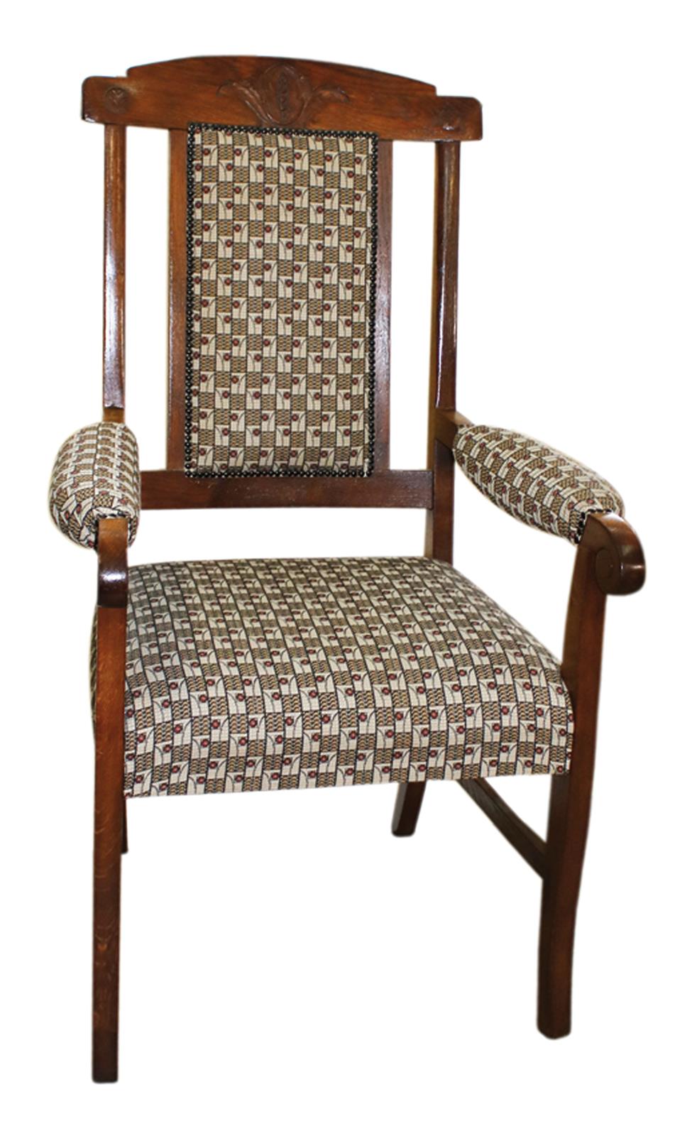 Jugendstil Armlehnstuhl. | Bild Nr.1
