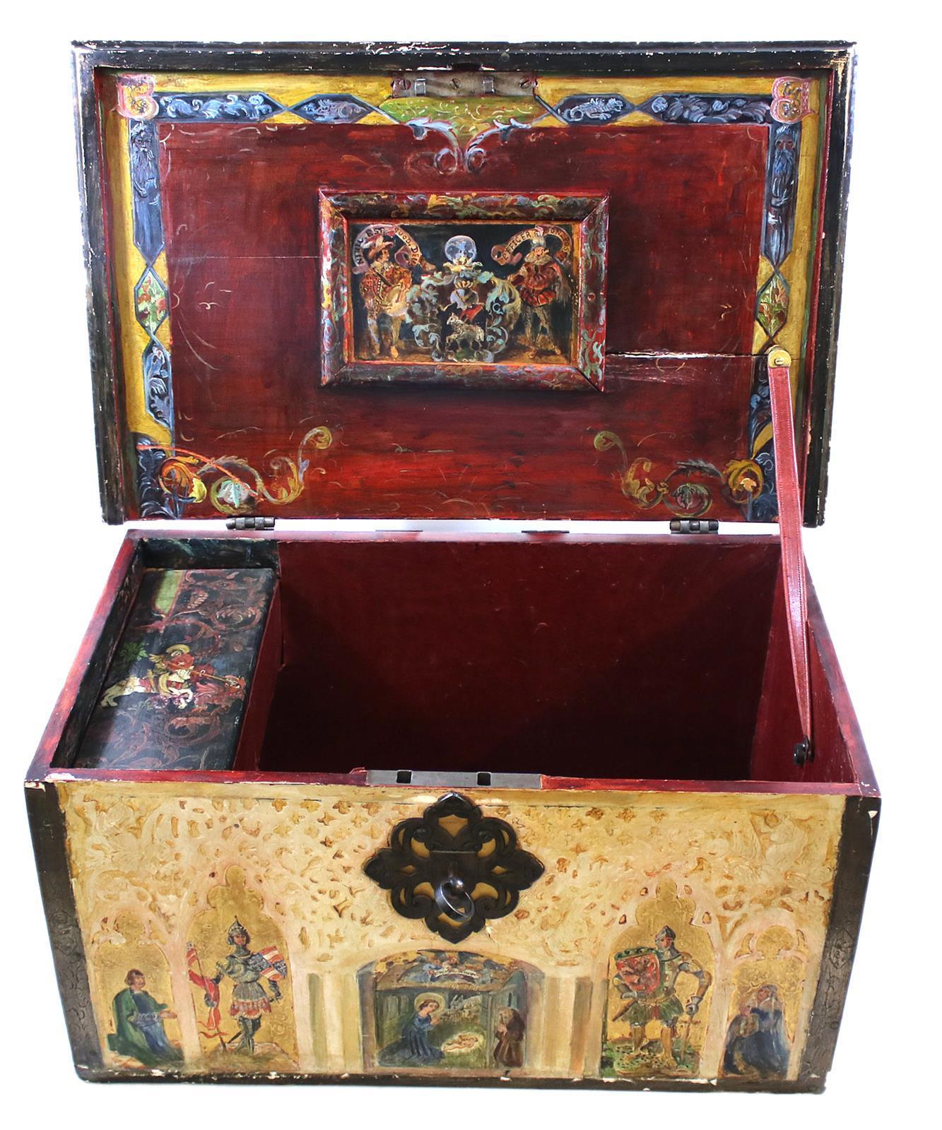 Reisetruhe aus Holz | Bild Nr.2