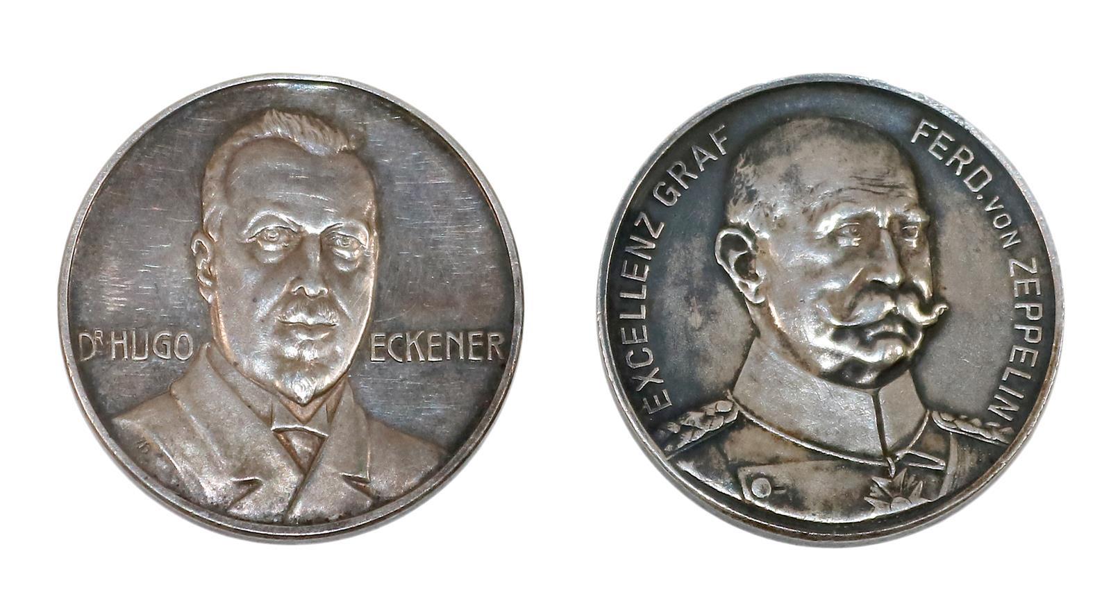 Silbermedaillen. | Bild Nr.1