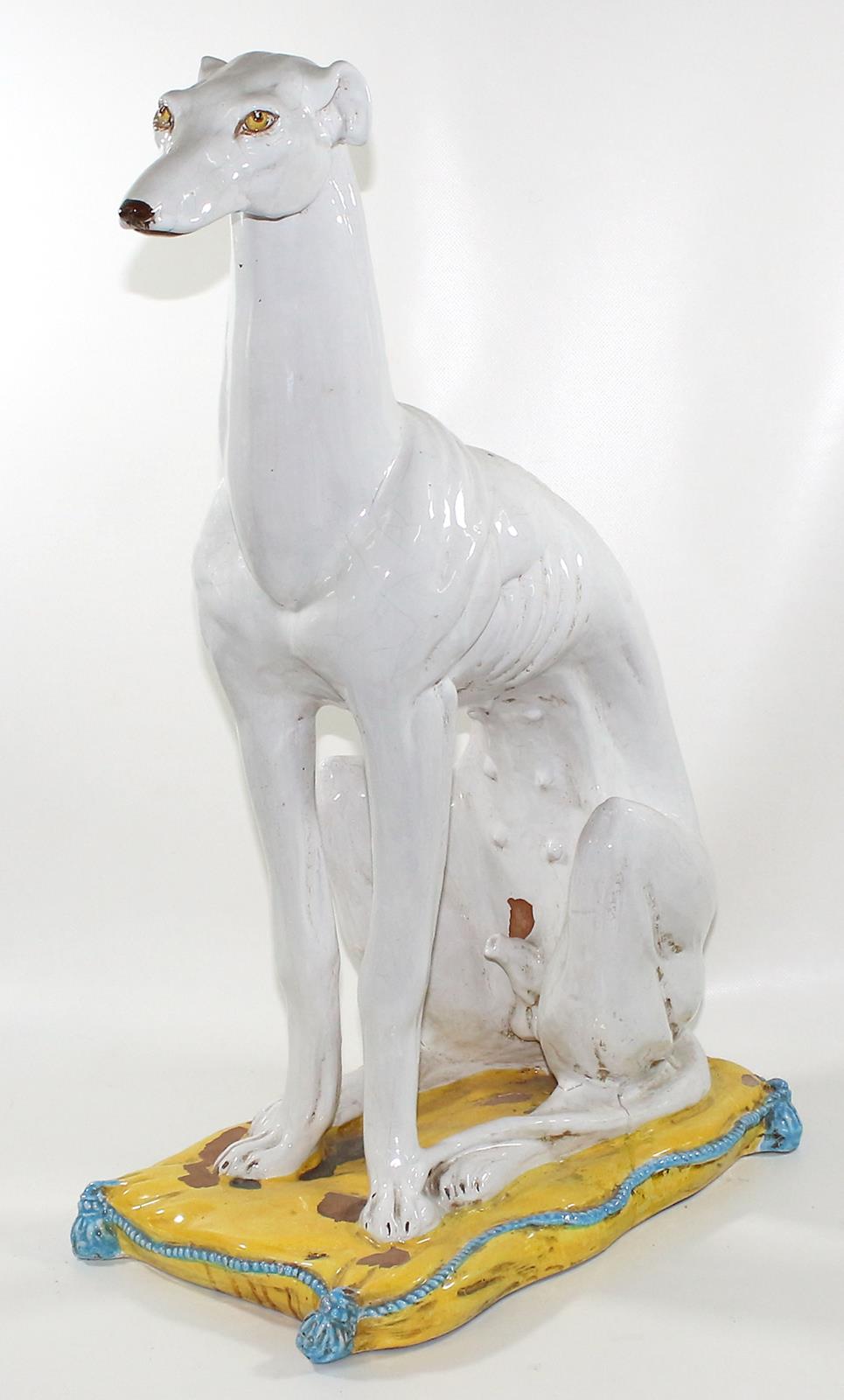 Windhund Fayence. | Bild Nr.1