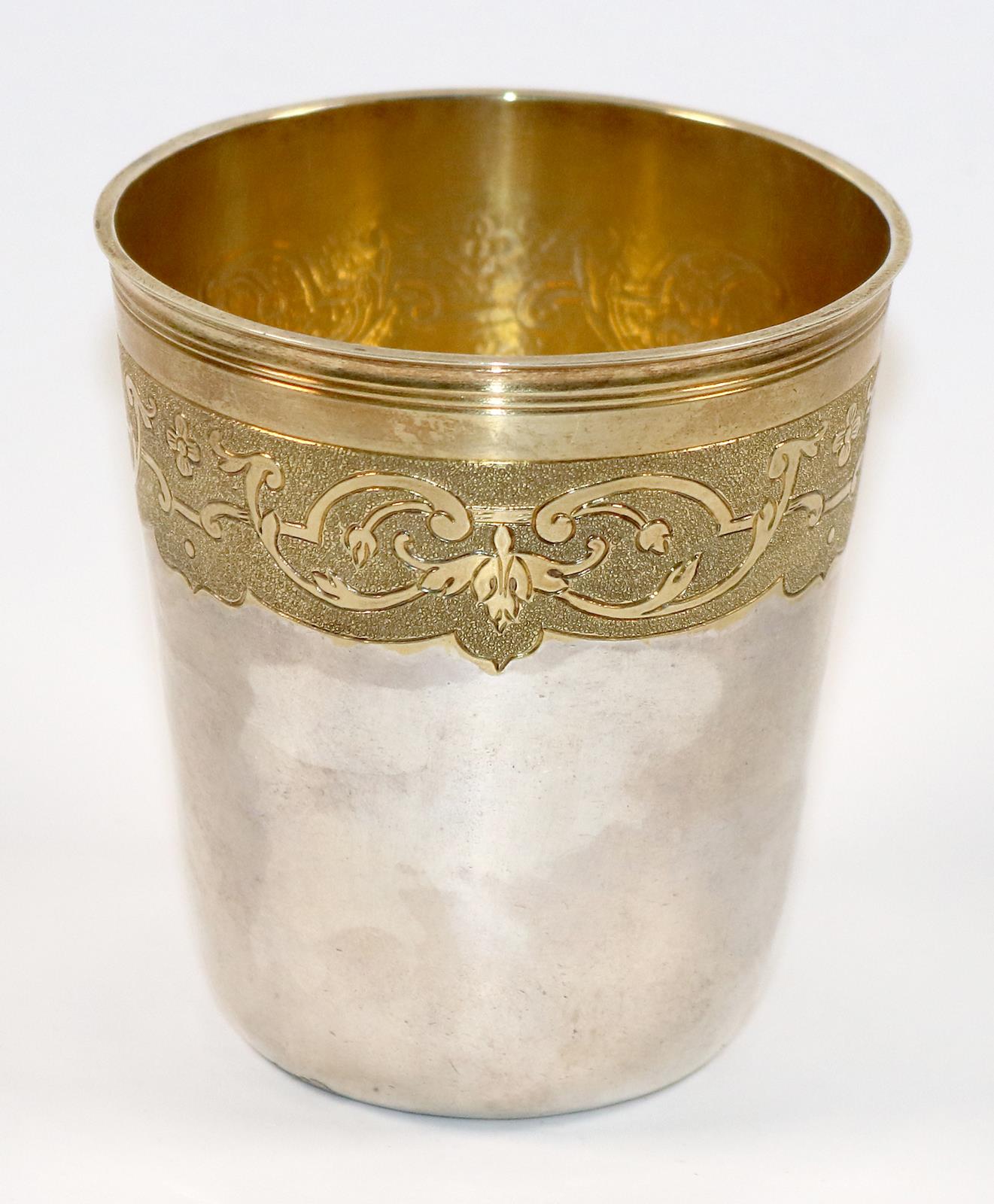 Prächtiger Silberbecher | Bild Nr.1