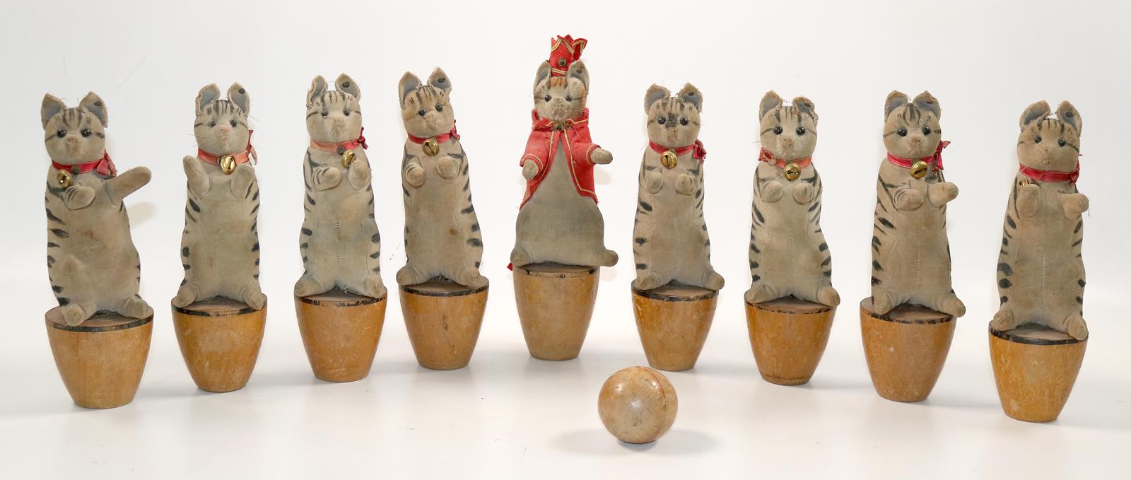 Steiff Katzen Kegelspiel | Bild Nr.2