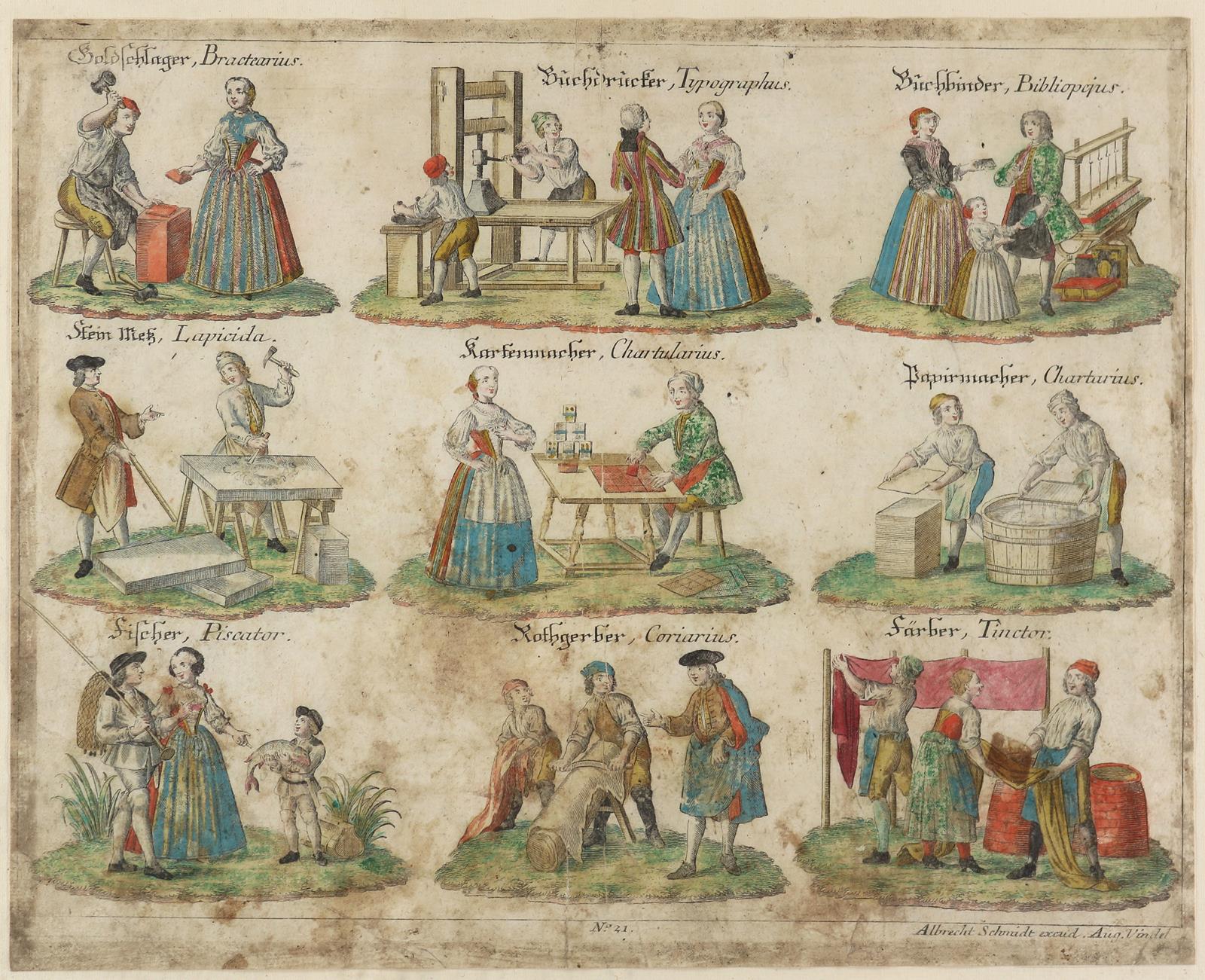 Berufsdarstellungen. | Bild Nr.1