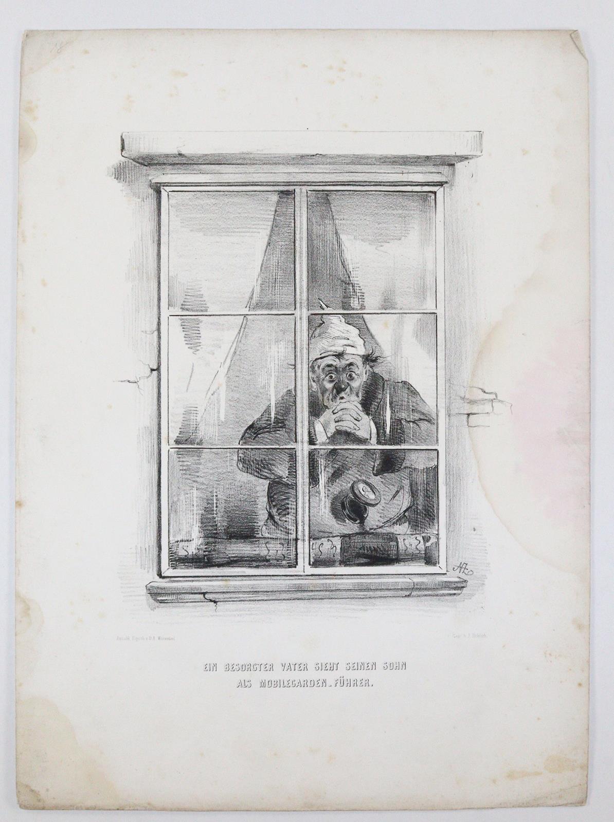 Wiener Volkstypen u. Karikaturen. | Bild Nr.3