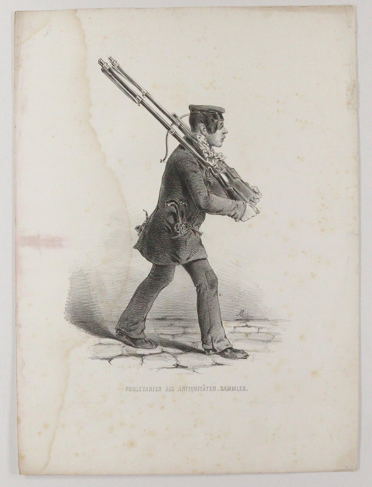 Wiener Volkstypen u. Karikaturen. | Bild Nr.4