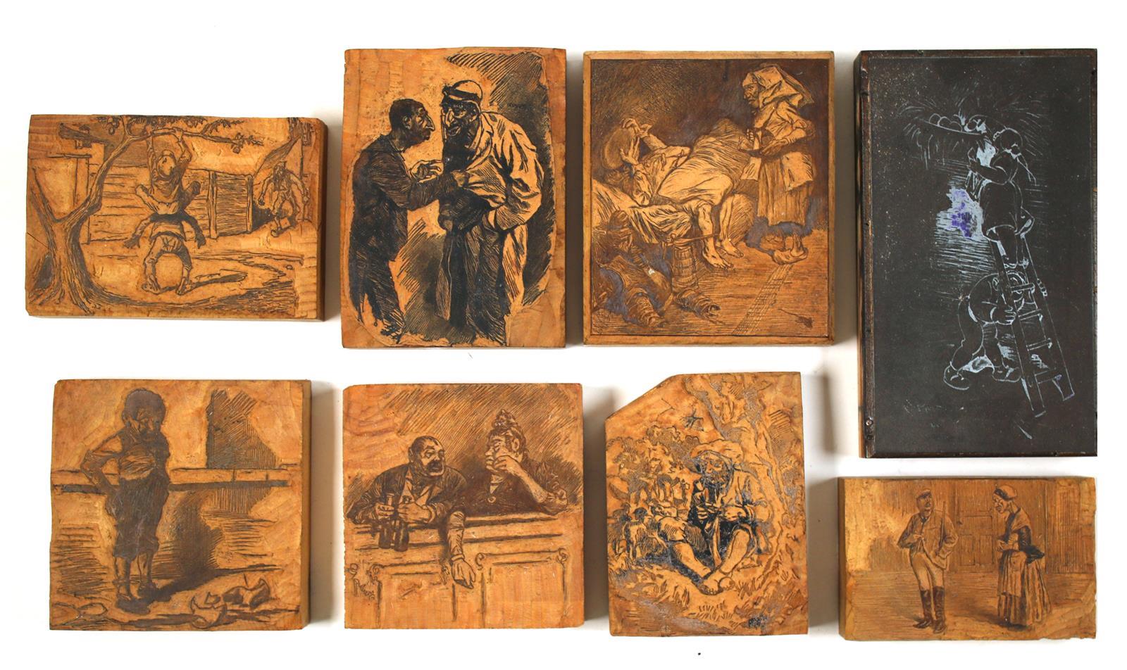 Holzstöcke. | Bild Nr.1