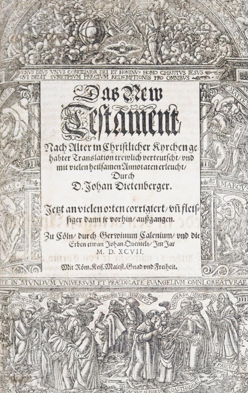 Biblia germanica. | Bild Nr.1