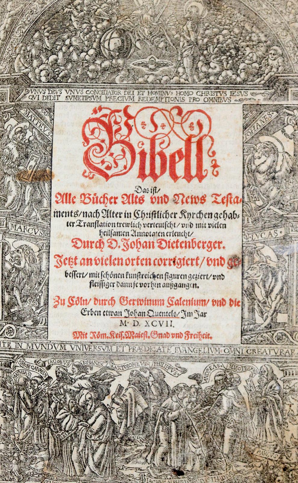 Biblia germanica. | Bild Nr.2