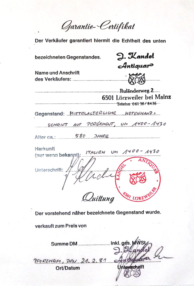 Antiphonar. | Bild Nr.3