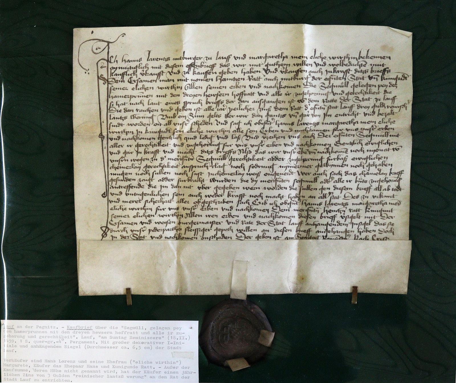 Kaufbrief | Bild Nr.1