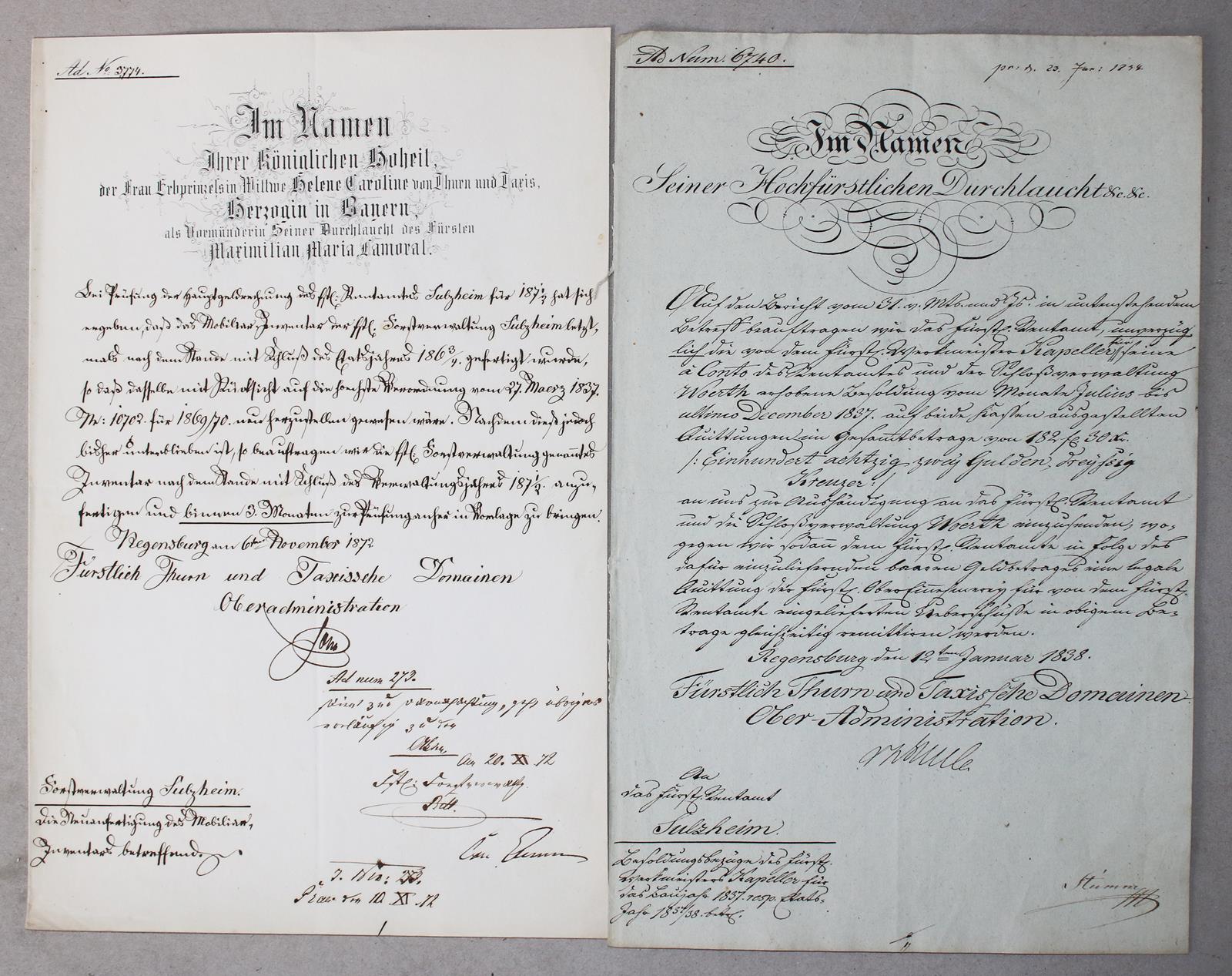 Urkunden. | Bild Nr.11