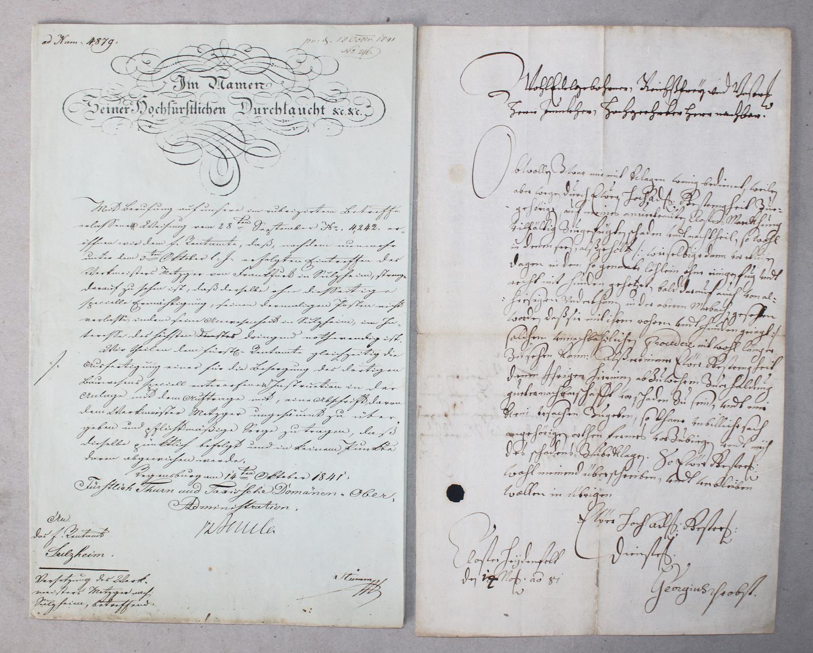 Urkunden. | Bild Nr.12