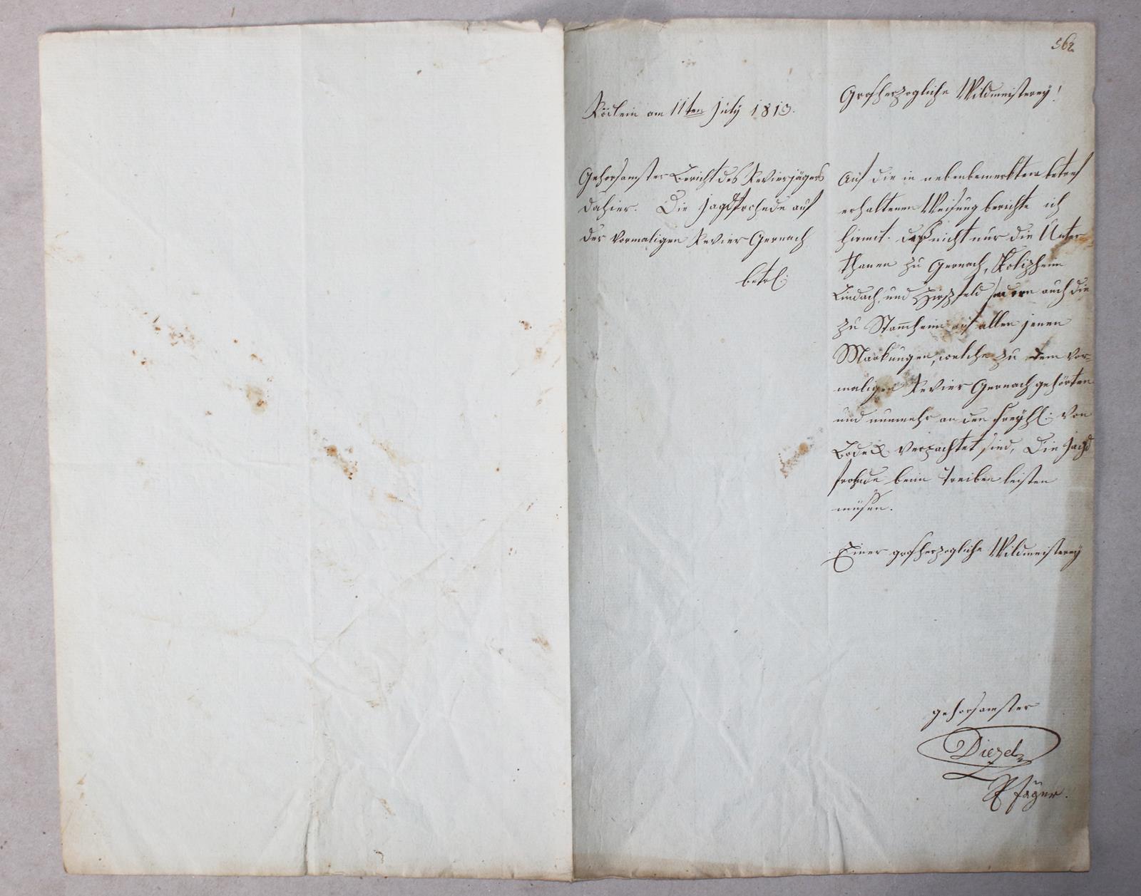 Urkunden. | Bild Nr.15