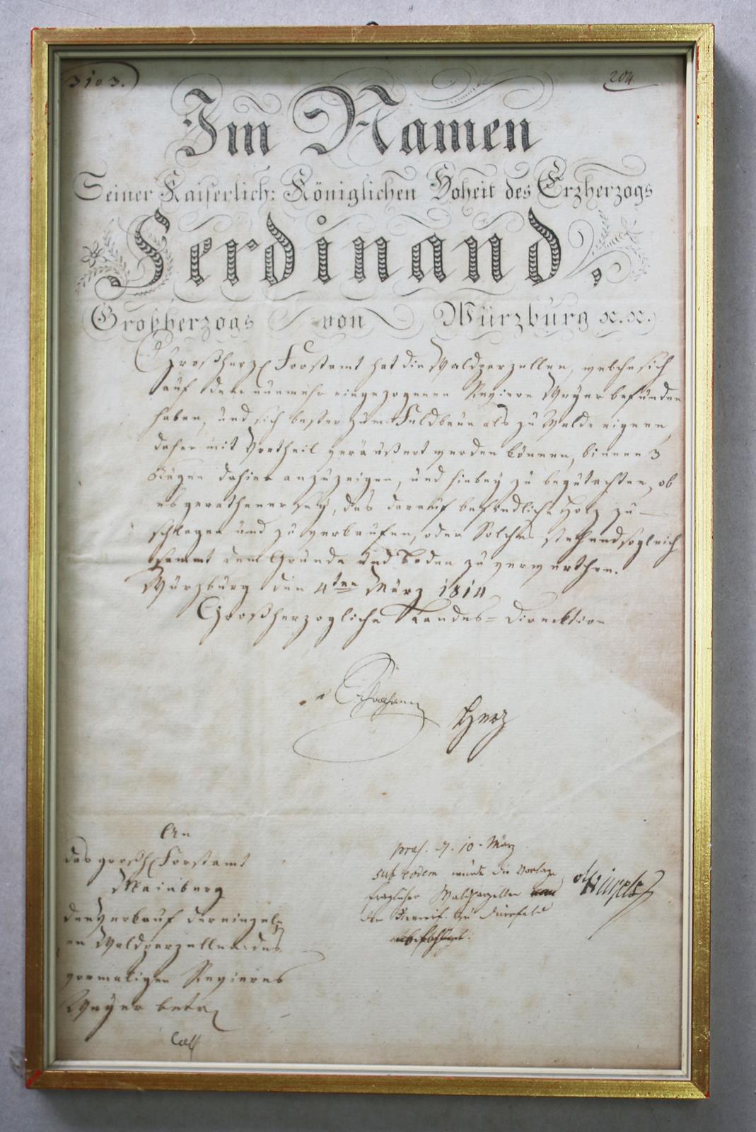 Urkunden. | Bild Nr.19