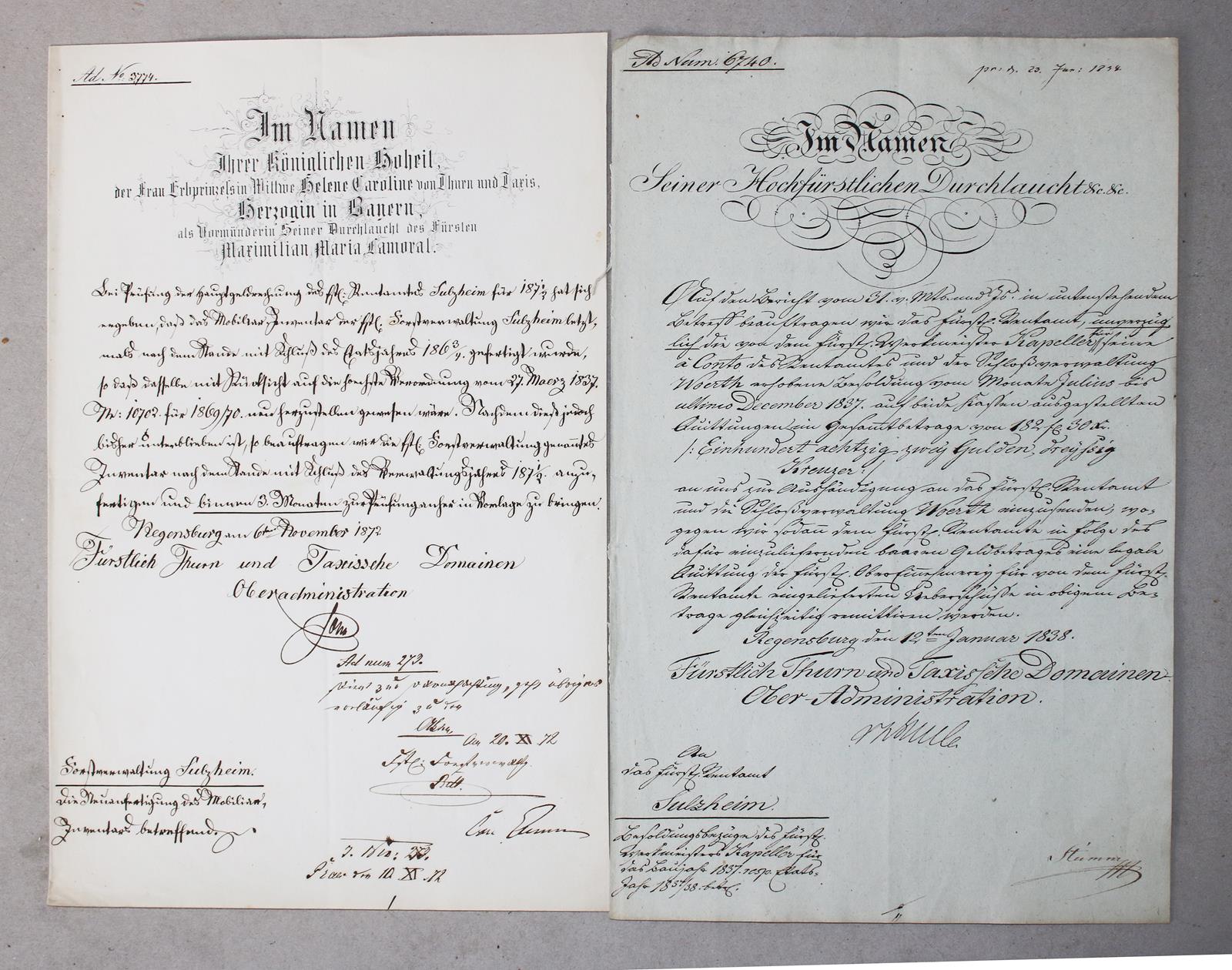 Urkunden. | Bild Nr.20