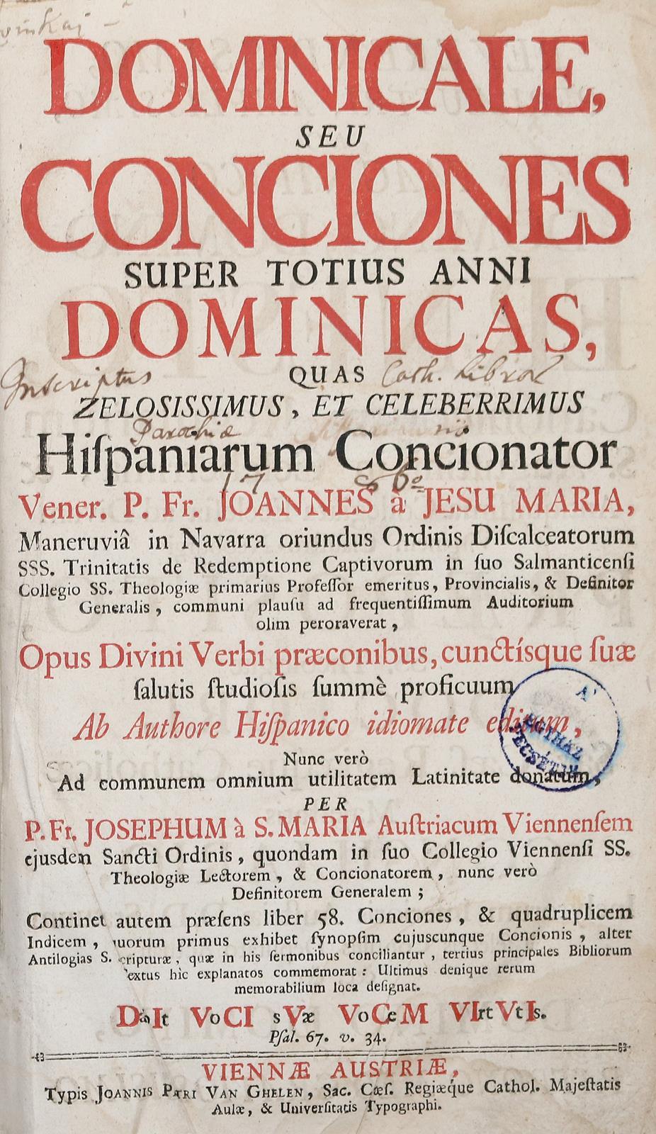 Juan de Jesus Maria. | Bild Nr.2