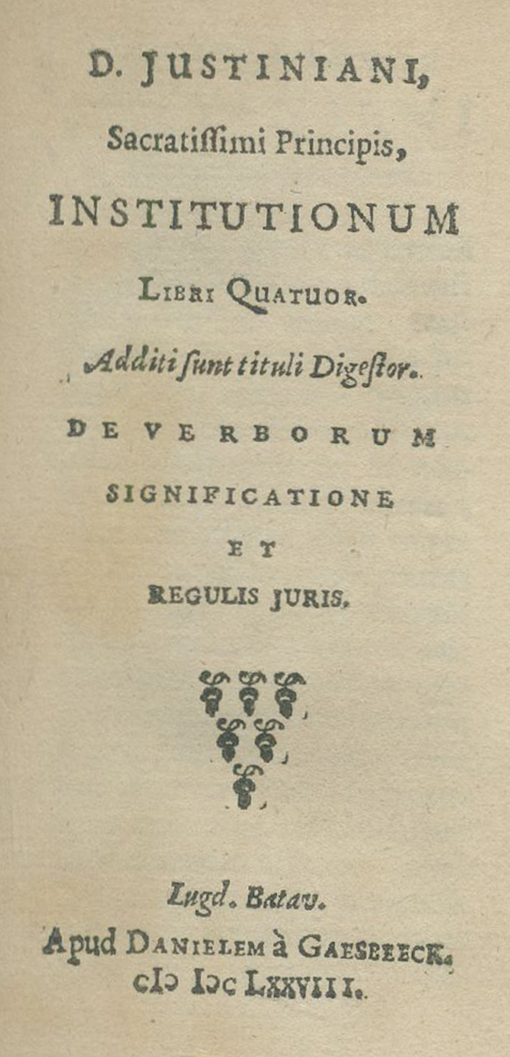 Justinianus. | Bild Nr.1