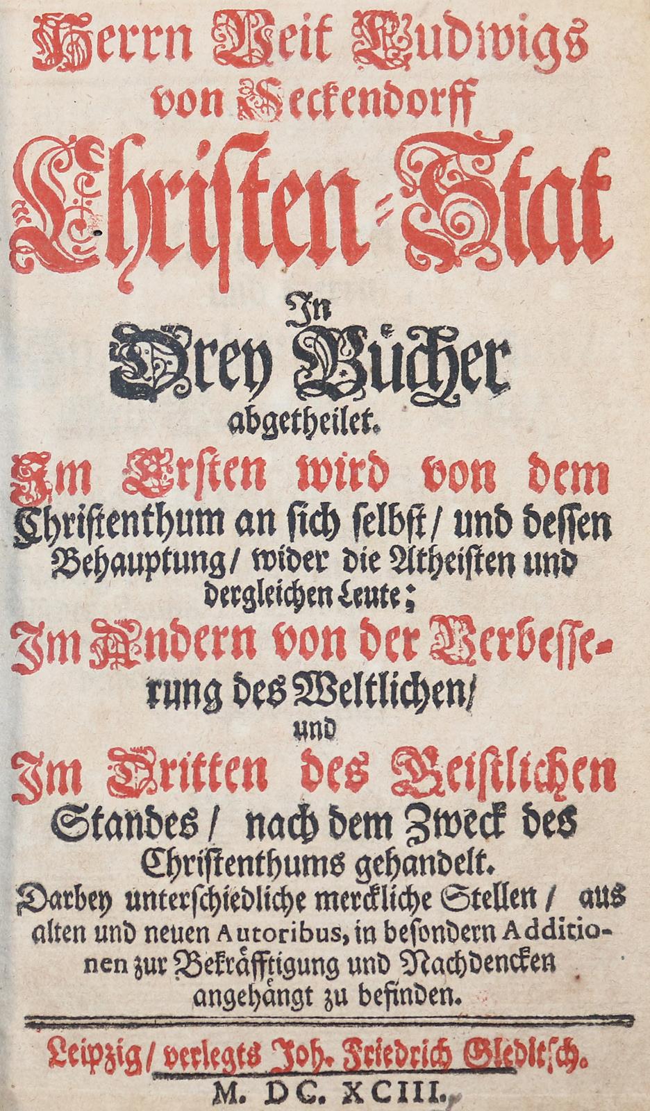 Seckendorff,V.L.v. | Bild Nr.1