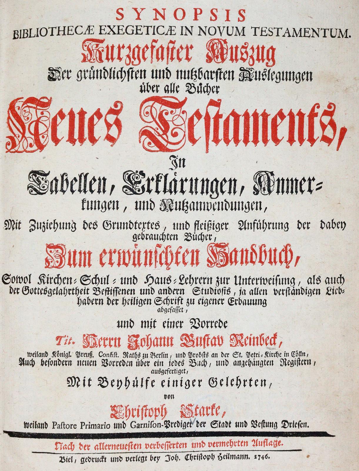 Starke,Ch. u.J.G.Reinbeck. | Bild Nr.1