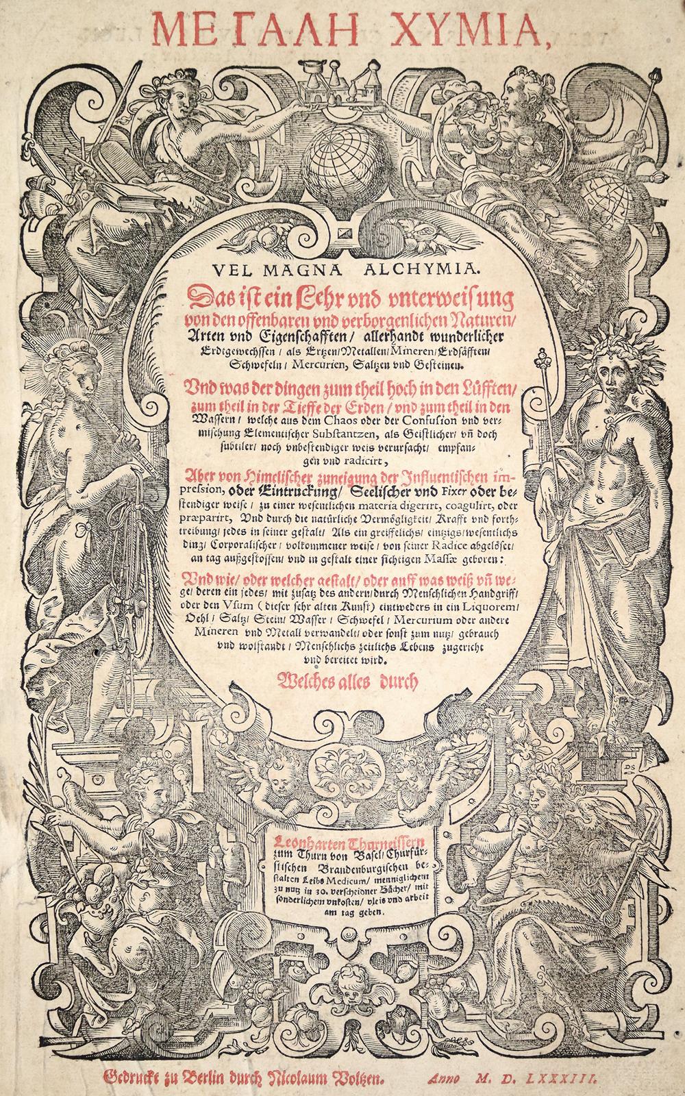 Thurneisser zum Thurn,L. | Bild Nr.1