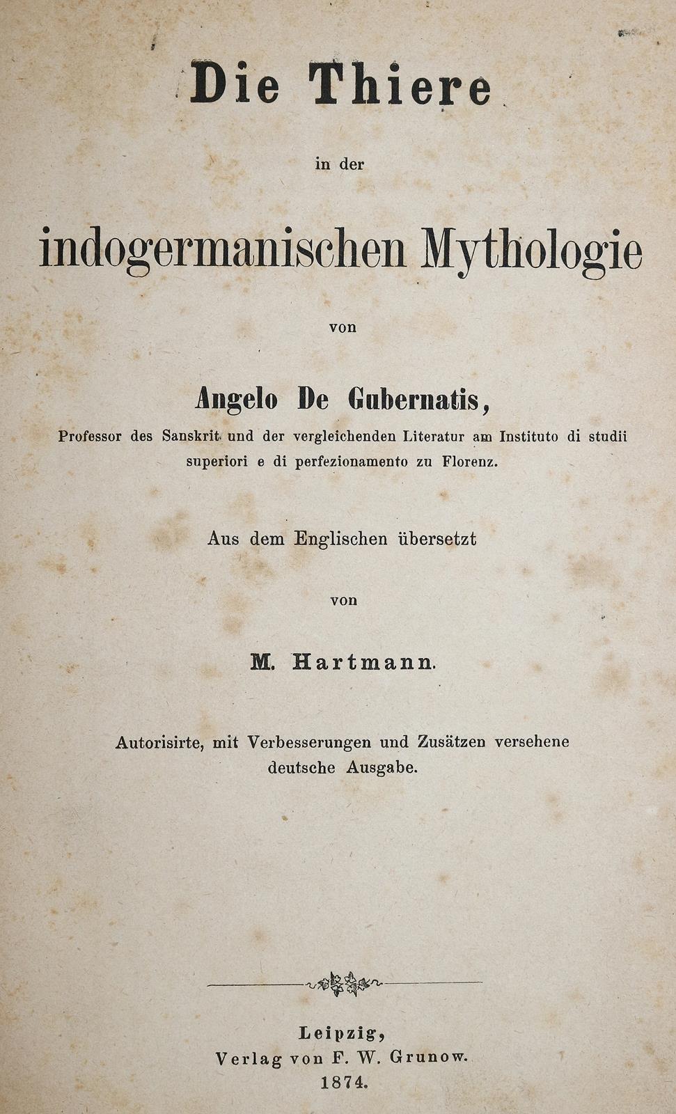 Gubernatis,A.de. | Bild Nr.1