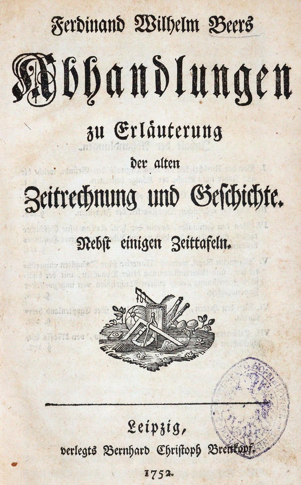 Beer,F.W. | Bild Nr.1