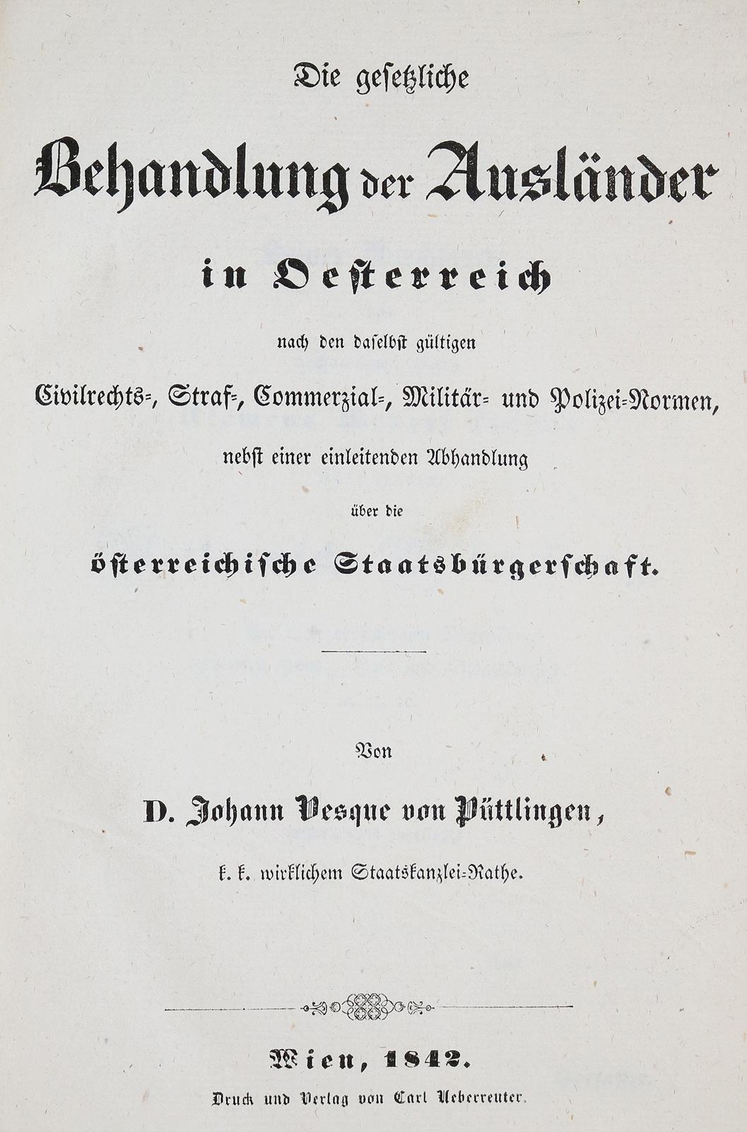 Vesque von Püttlingen,J. | Bild Nr.1