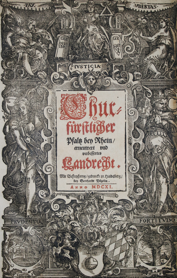 Churfürstlich Pfalz Bey Rhein, | Bild Nr.1