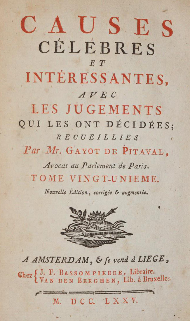 Pitaval,F.G.de. | Bild Nr.1