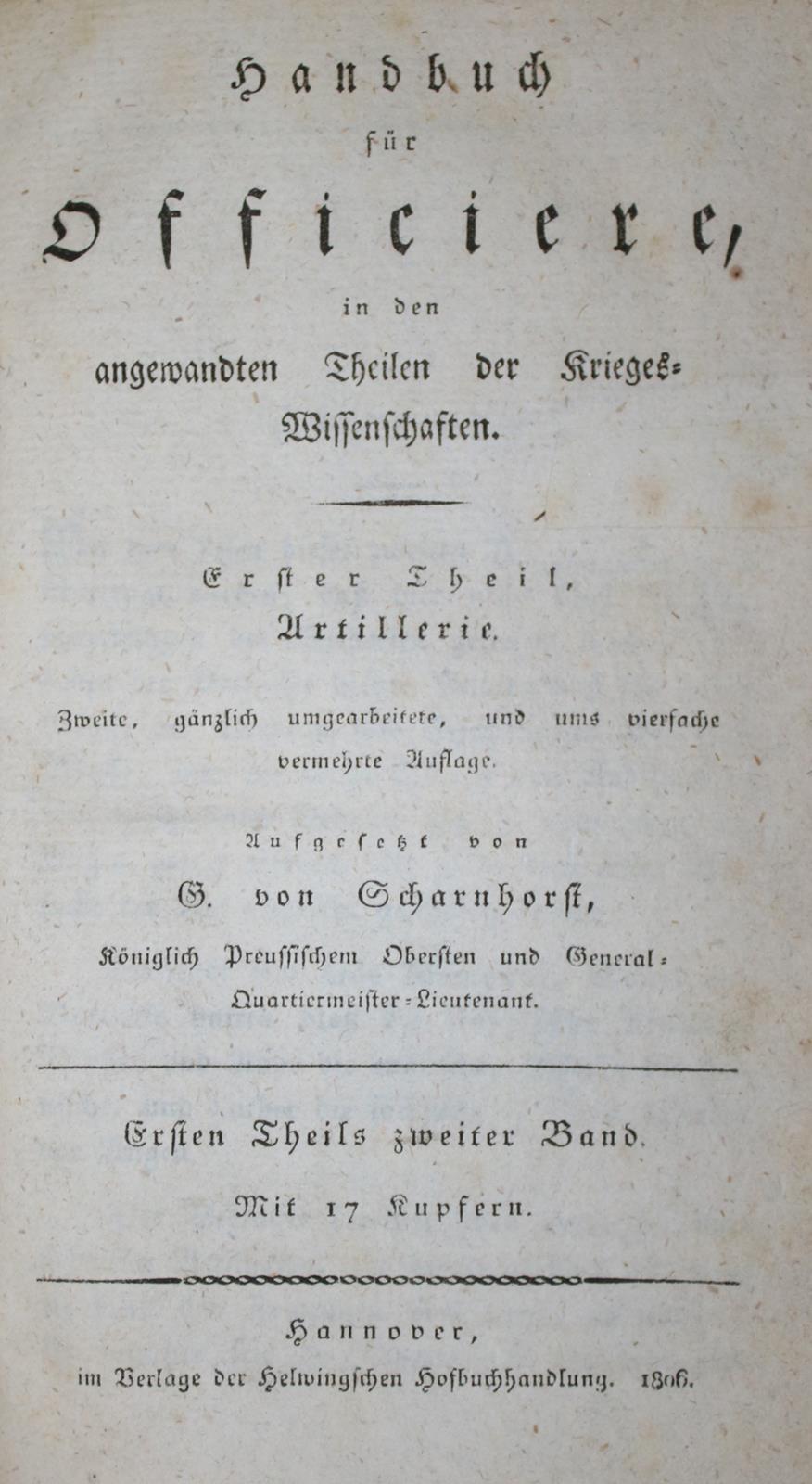 Scharnhorst,G.v. | Bild Nr.1